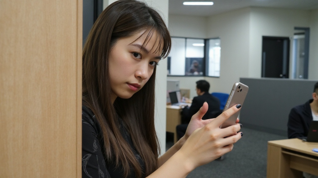撮影してる様子