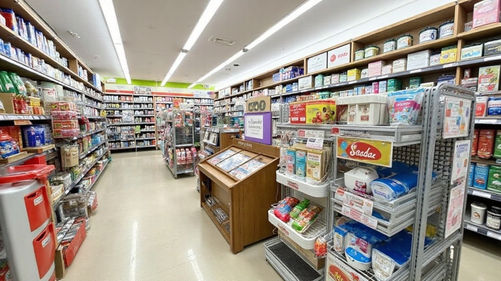 お店の中