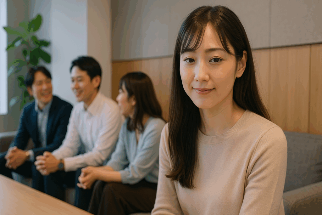1人でいる女性