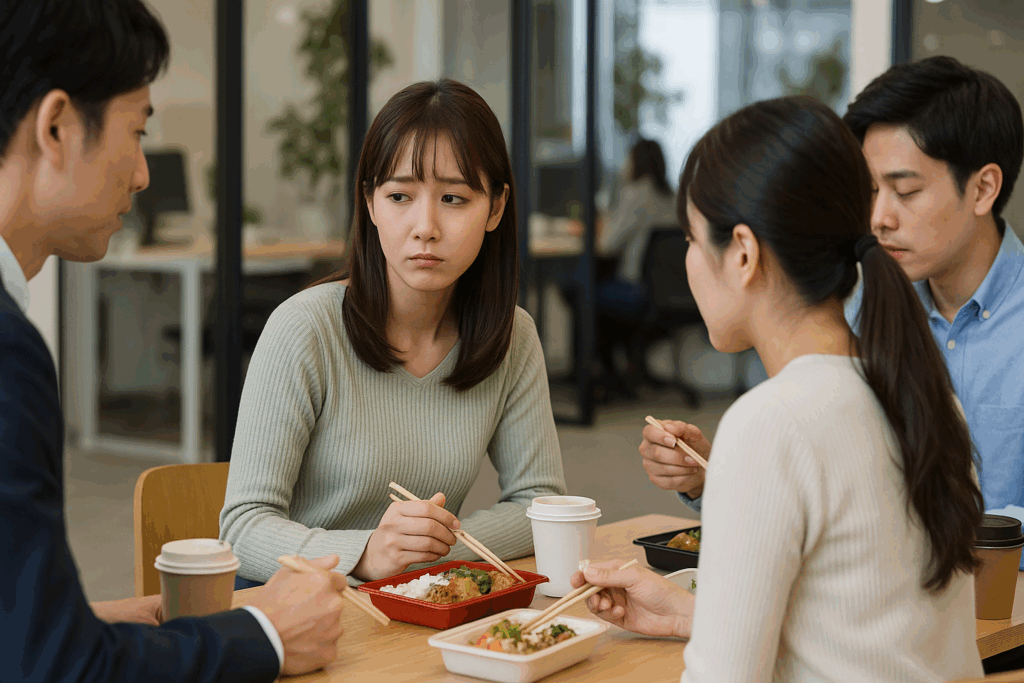 困っている女性