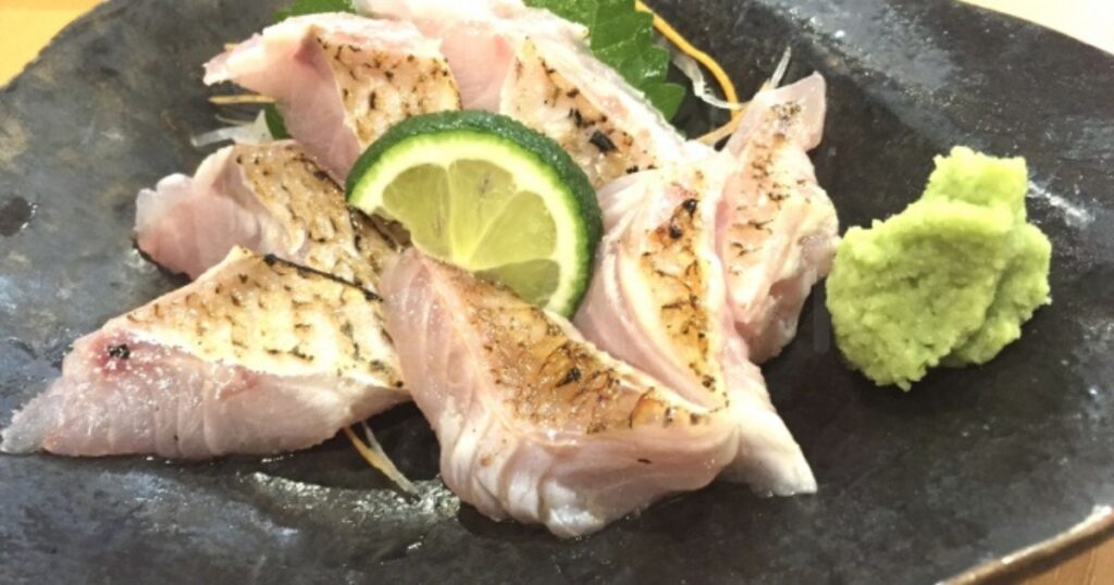 のどぐろの刺身